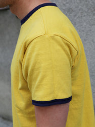 The Real McCOY's U.S.N. Reversible T-Shirt – Navy/Yellow (MC26005-314)