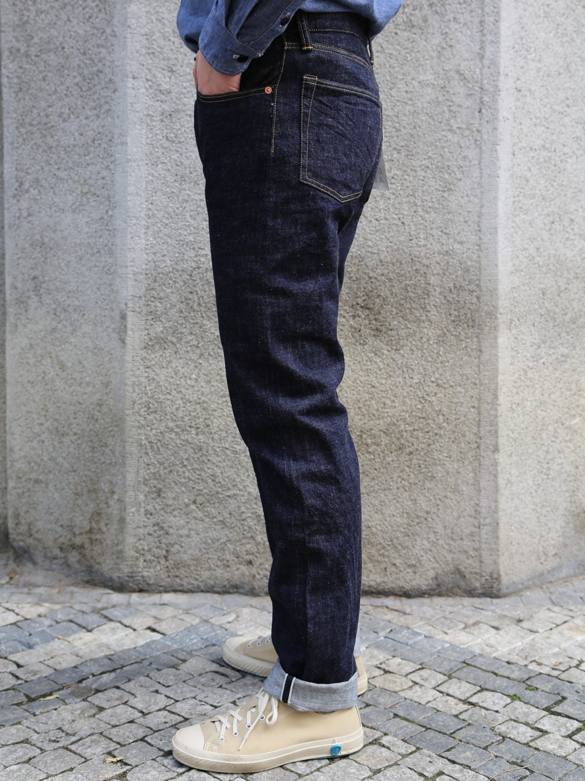 Omoto Denim 13.5oz Straight fit jeans – Indigo (0415)