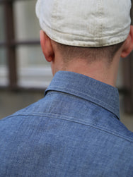 The Real McCOY's U.S. Navy Chambray Shirt SS (Modify) – Light Blue (MS25005)