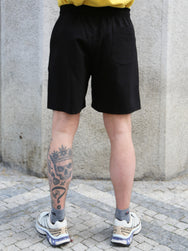 The Real McCOY's Jersey Gym Shorts – Black (MC26037-030)
