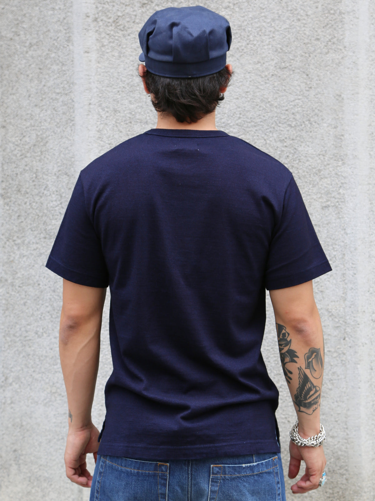 Momotaro Yarn-dyed T-shirt – Indigo (MXTS1006)