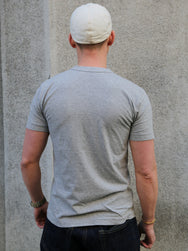 Utilitees 5.5oz Loopwheel Crew Neck T-Shirt – Grey (UTIL-GRY)