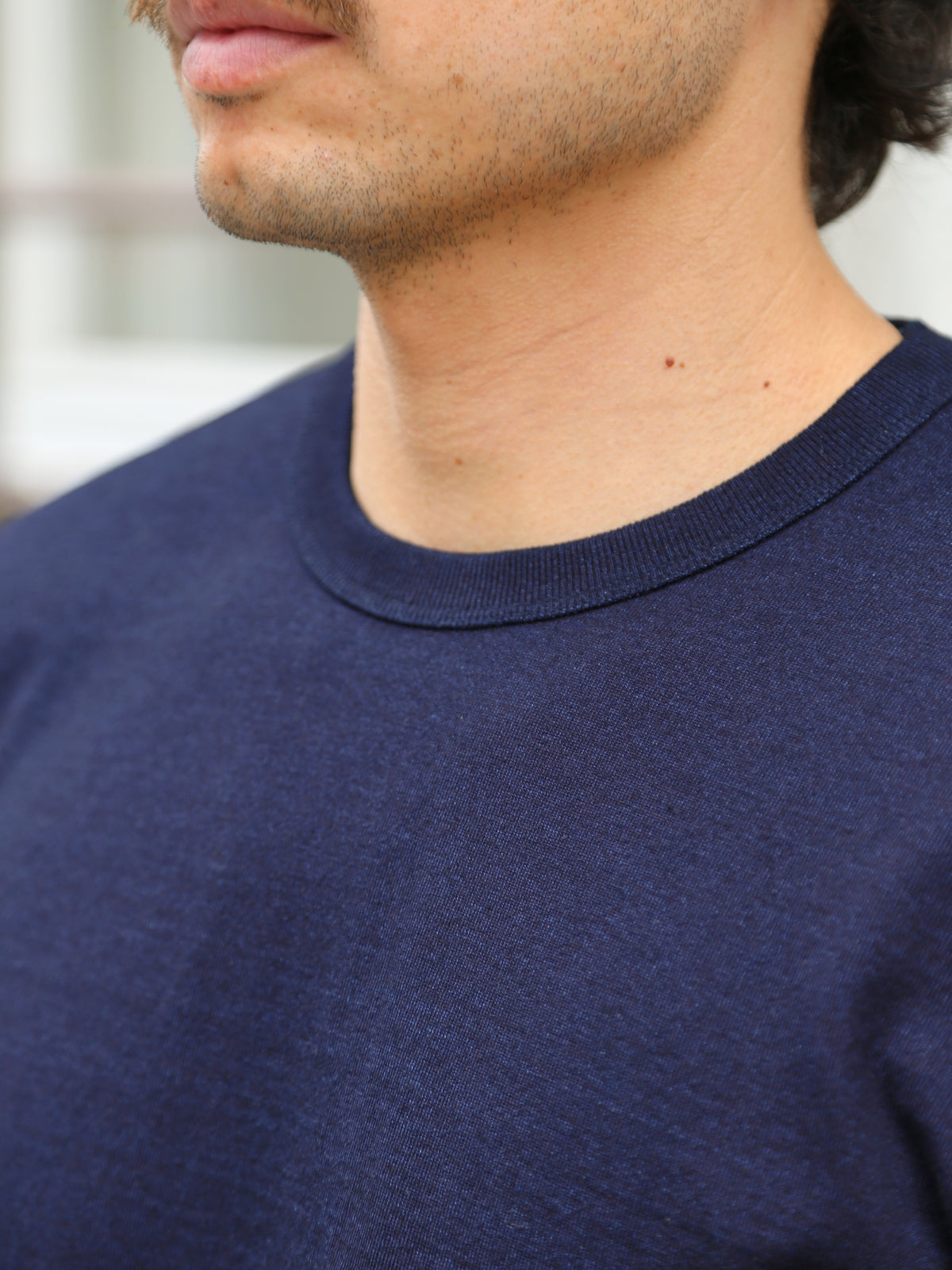 Momotaro Yarn-dyed T-shirt – Indigo (MXTS1006)