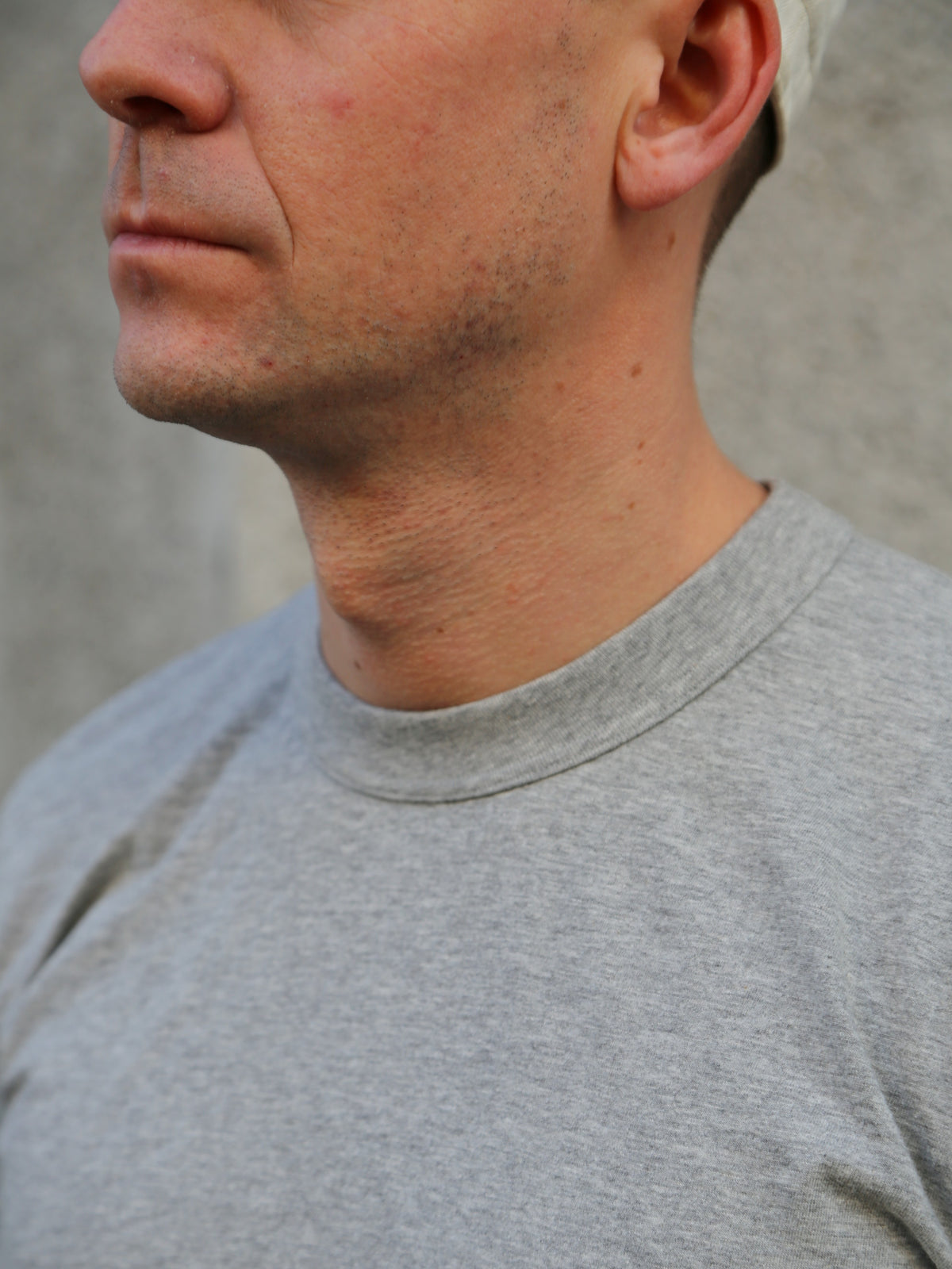 Utilitees 5.5oz Loopwheel Crew Neck T-Shirt – Grey (UTIL-GRY)