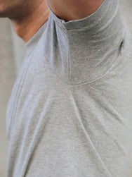 Utilitees 5.5oz Loopwheel Crew Neck T-Shirt – Grey (UTIL-GRY)