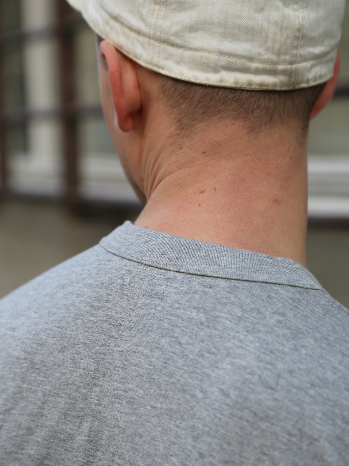 Utilitees 5.5oz Loopwheel Crew Neck T-Shirt – Grey (UTIL-GRY)