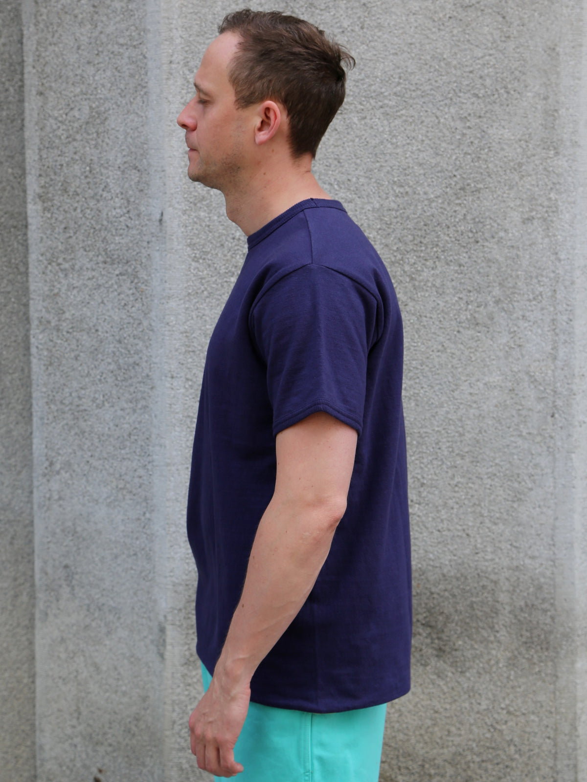 The Real McCOY's U.S.N. Reversible T-Shirt – Navy/Yellow (MC26005-314)
