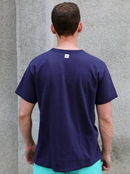 The Real McCOY's U.S.N. Reversible T-Shirt – Navy/Yellow (MC26005-314)