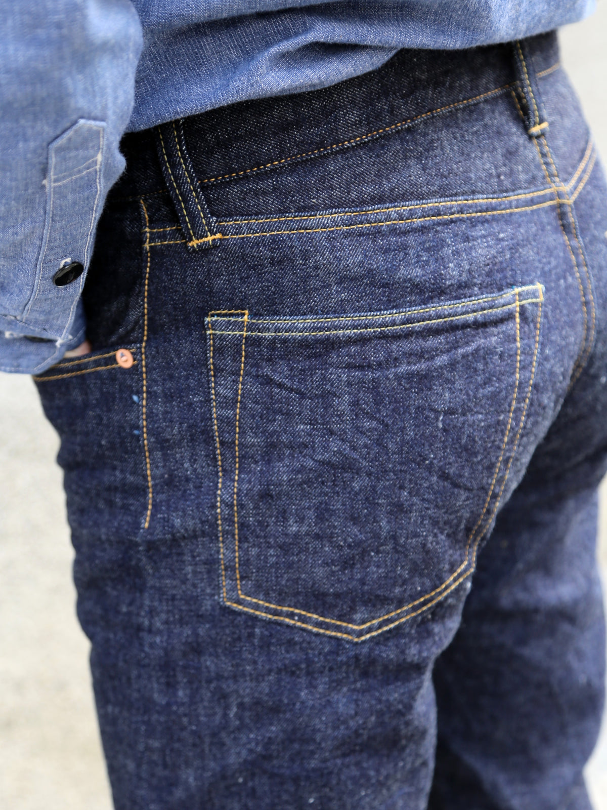 Omoto Denim 13.5oz Straight fit jeans – Indigo (0415)