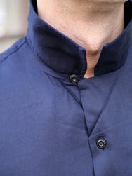 Nudie Jeans Arthur Bowling Shirt 9 Wonders – Navy (140927)