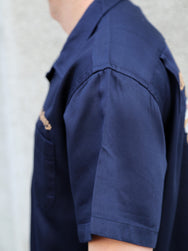 Nudie Jeans Arthur Bowling Shirt 9 Wonders – Navy (140927)