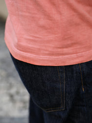 Utilitees 5.5oz Loopwheel Crew Neck T-Shirt – Coral Pink (UTIL-COR)