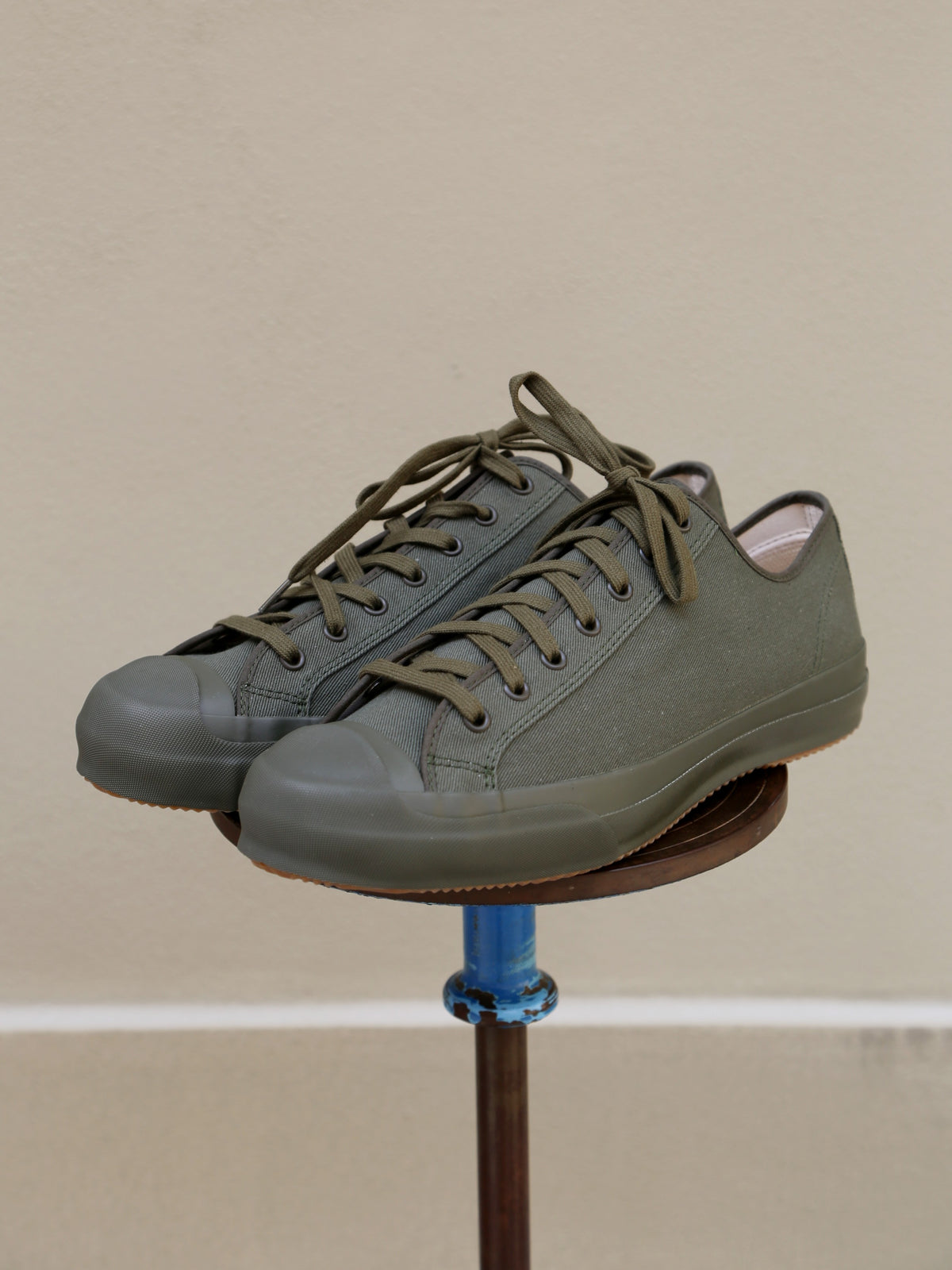 John Lofgren JLB 12oz Champion Sneakers – Solid Olive (LK-050)