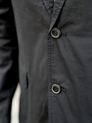 Hansen Garments CHARLIE Easy Two Button Blazer – Black Parachute (31-64-2)