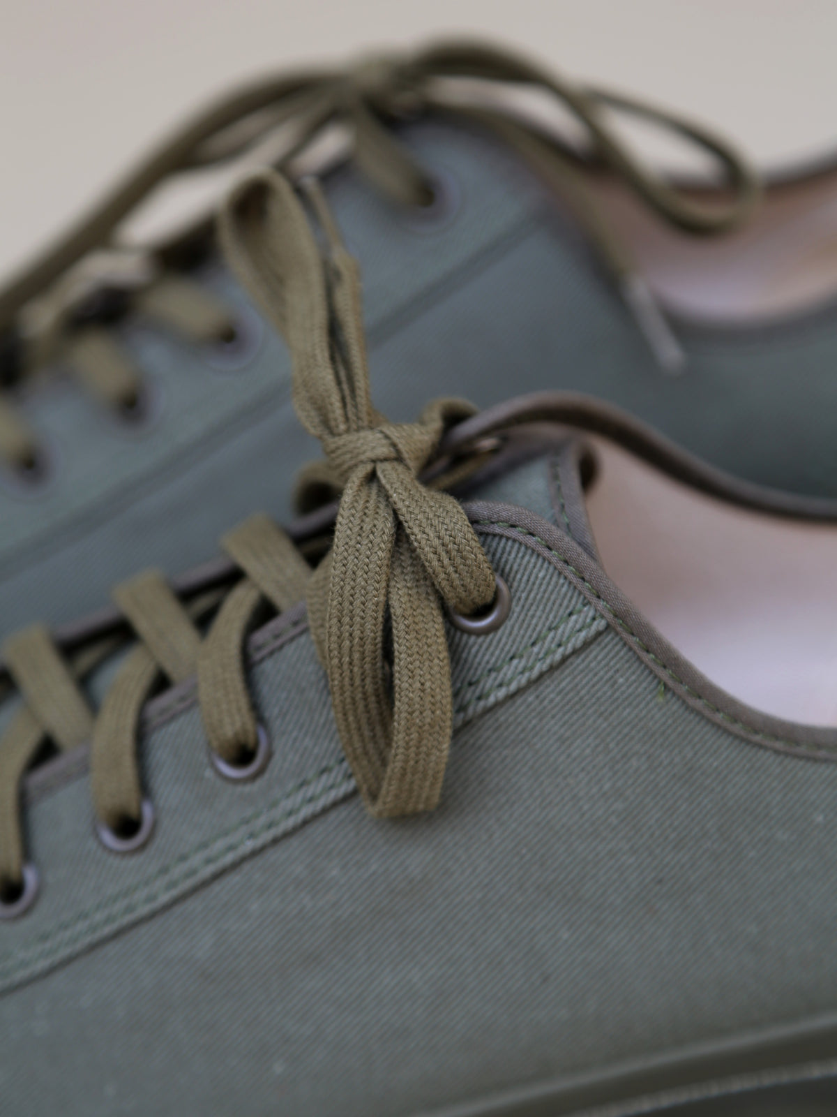 John Lofgren JLB 12oz Champion Sneakers – Solid Olive (LK-050)