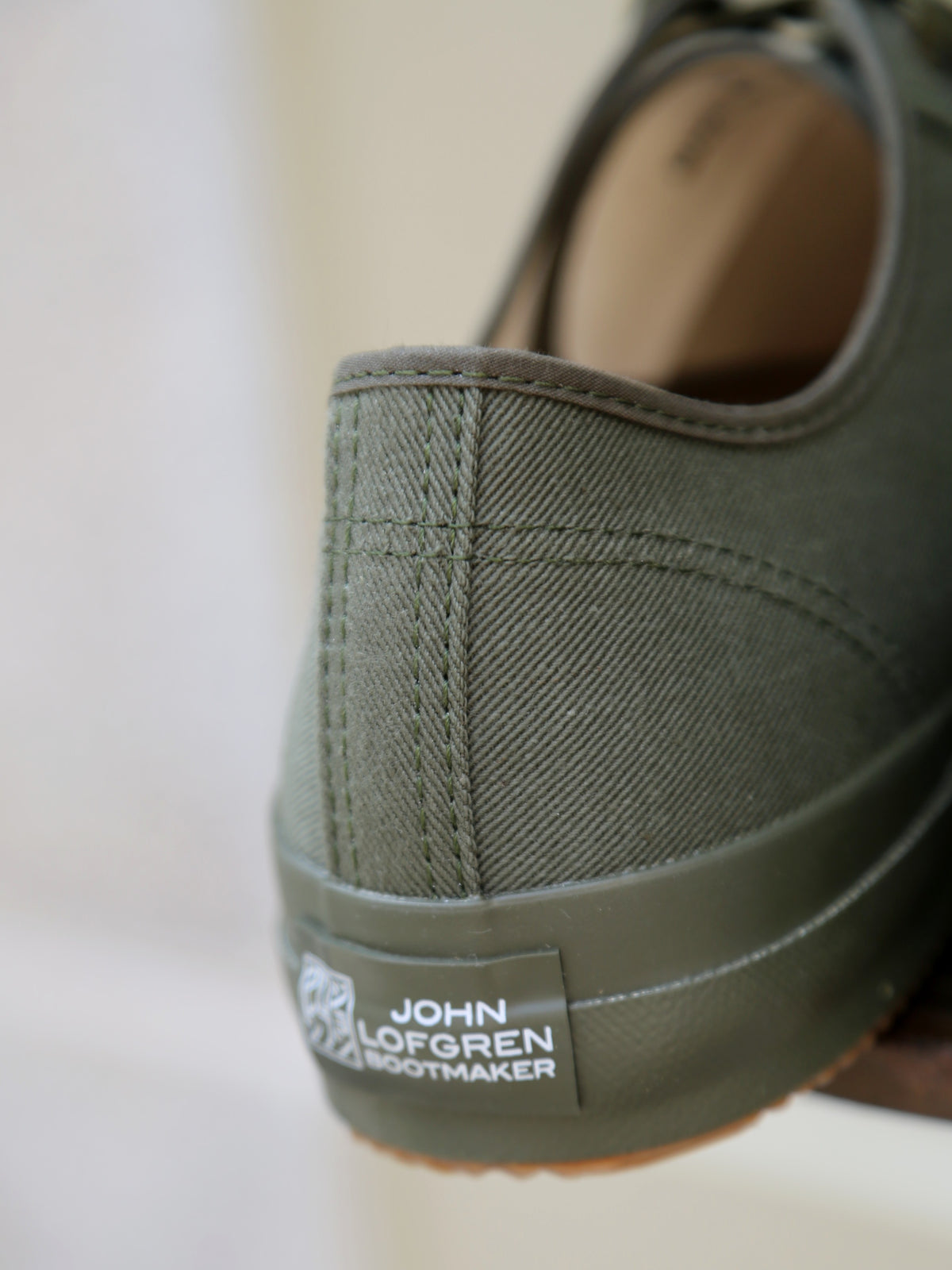 John Lofgren JLB 12oz Champion Sneakers – Solid Olive (LK-050)