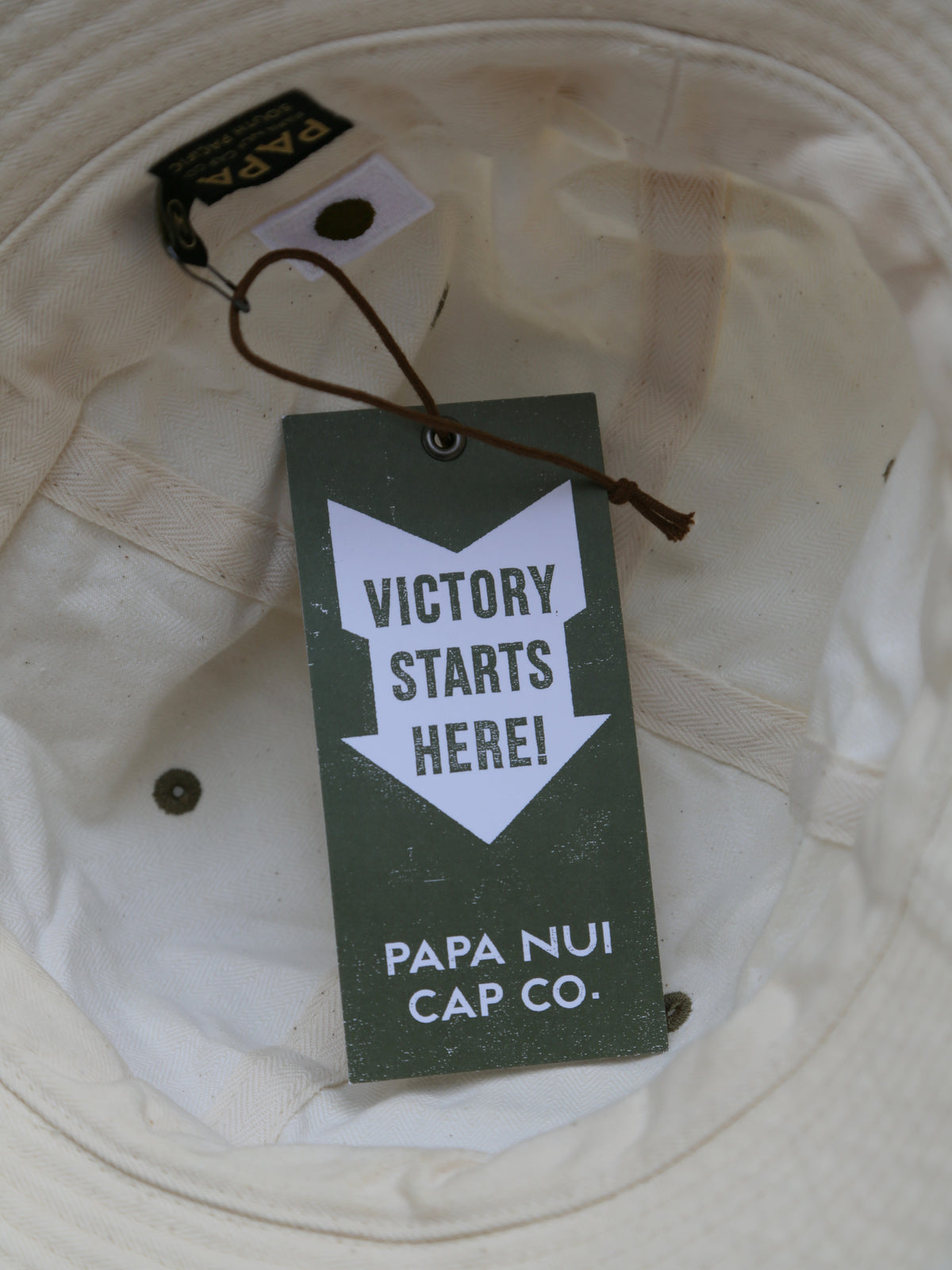 Papa Nui Fleet Training Hat – Natural HBT