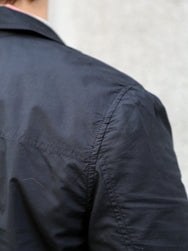 Hansen Garments CHARLIE Easy Two Button Blazer – Black Parachute (31-64-2)