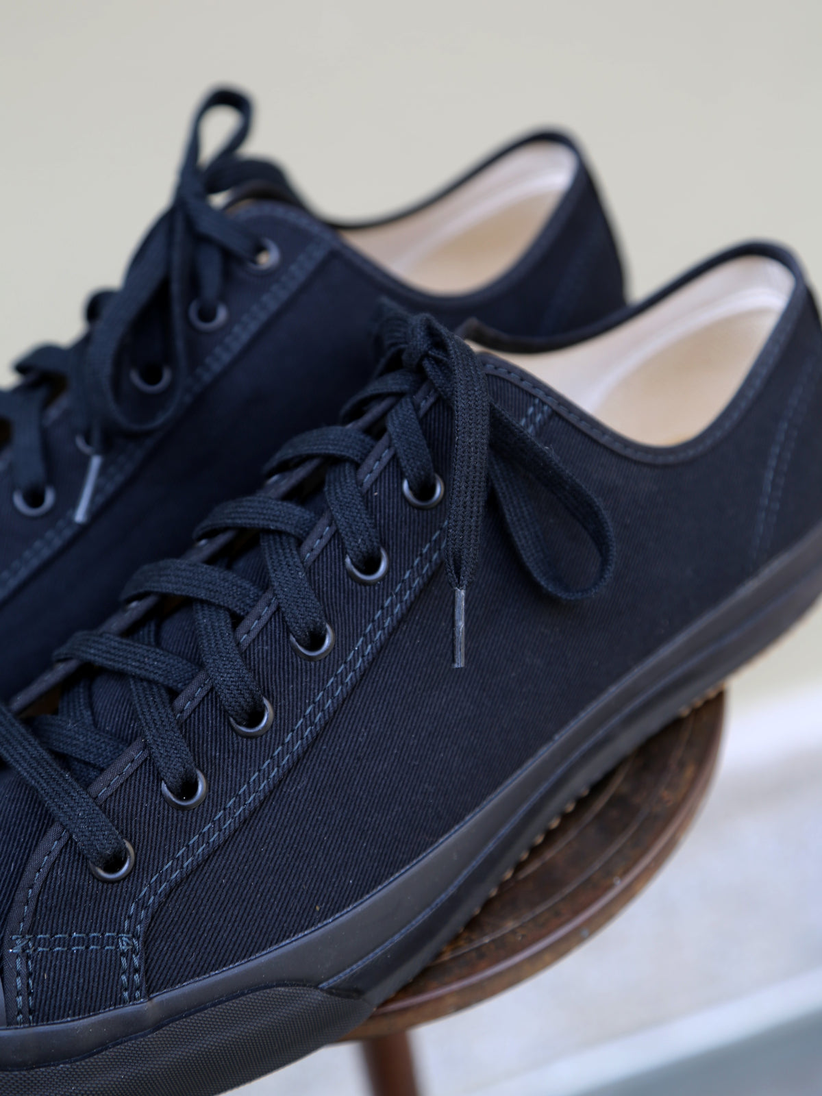 John Lofgren JLB 12oz Champion Sneakers – Solid Black (LK-050)