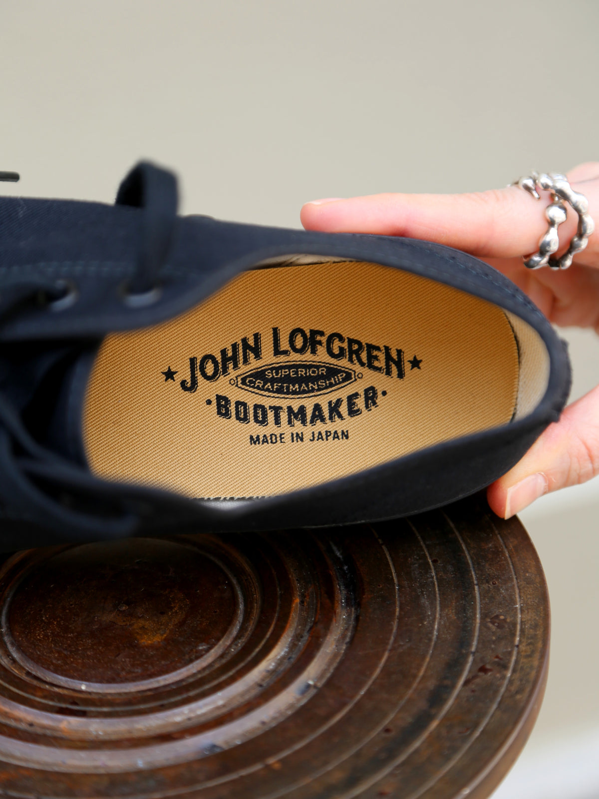 John Lofgren JLB 12oz Champion Sneakers – Solid Black (LK-050)