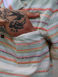 Hansen Garments CALEB Short Sleeve Cabana Shirt – Multiple Colour (31-36-6)