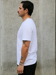 Hansen Garments JULIAN Crew Neck T-Shirt – White (25-110-1)