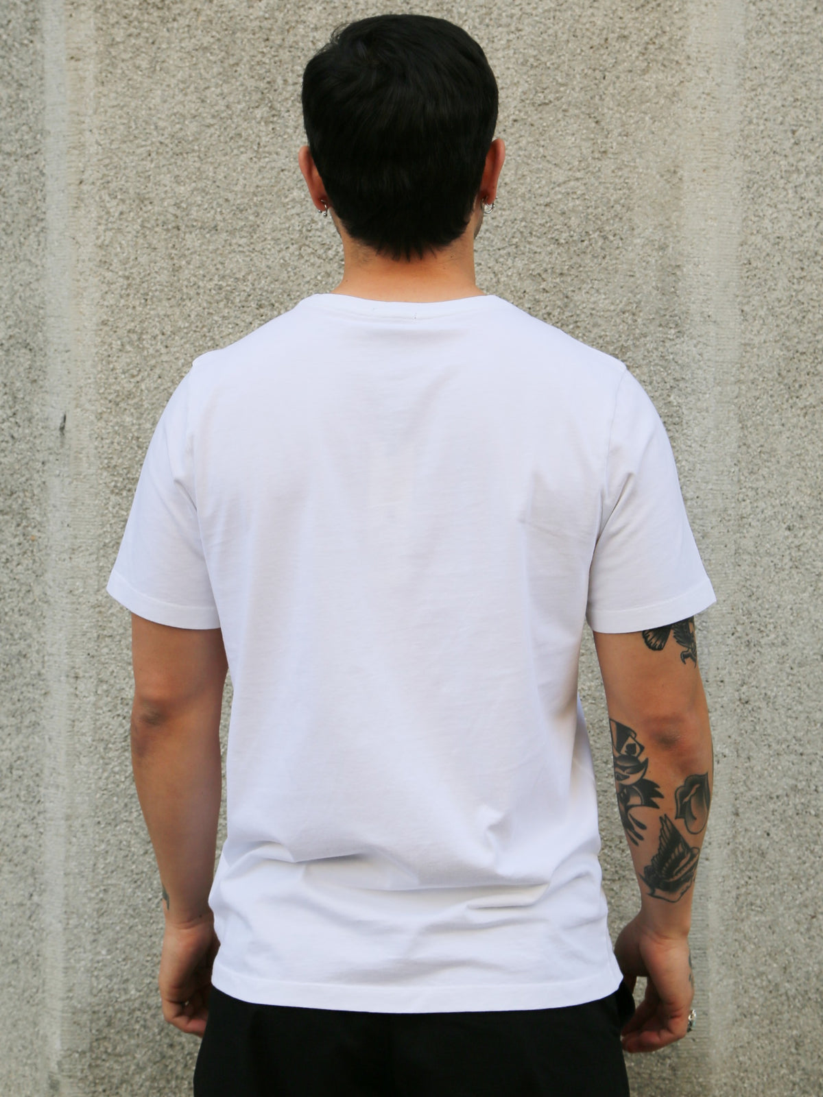 Hansen Garments JULIAN Crew Neck T-Shirt – White (25-110-1)