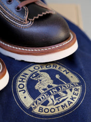 John Lofgren Donkey Puncher Horween Waxed Flesh – Dark Brown (LK-045)