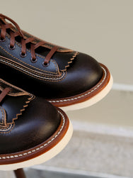 John Lofgren Donkey Puncher Horween Waxed Flesh – Dark Brown (LK-045)