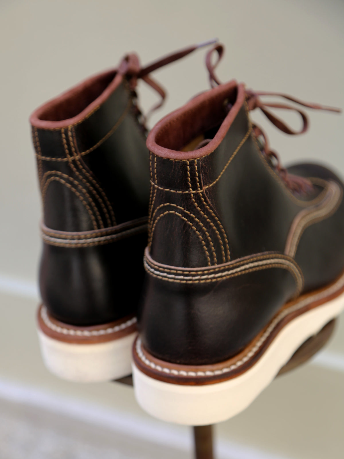 John Lofgren Donkey Puncher Horween Waxed Flesh – Dark Brown (LK-045)
