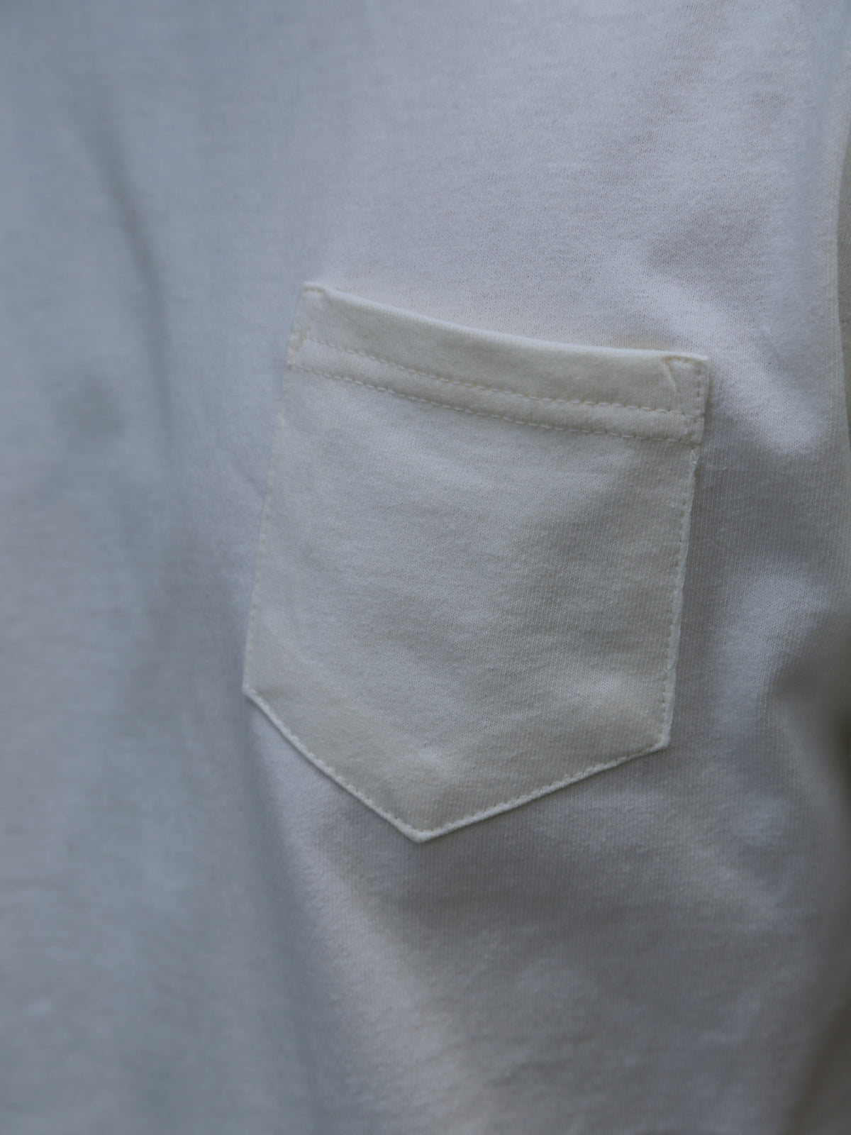 Gladhand Heavy Binder Neck Pocket S/S T-shirt – White (Gladhand -32)