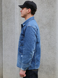 Omoto Denim 11.5oz Nep Denim Coverall  3 years wash  – Indigo (3618)