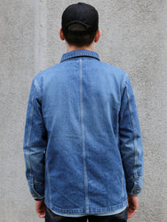 Omoto Denim 11.5oz Nep Denim Coverall  3 years wash  – Indigo (3618)