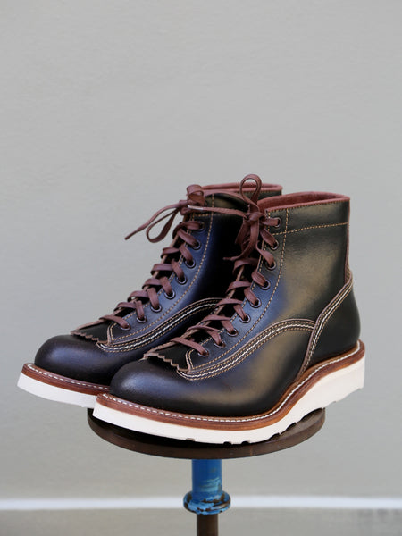 John Lofgren Donkey Puncher Horween Waxed Flesh – Dark Brown (LK-045)