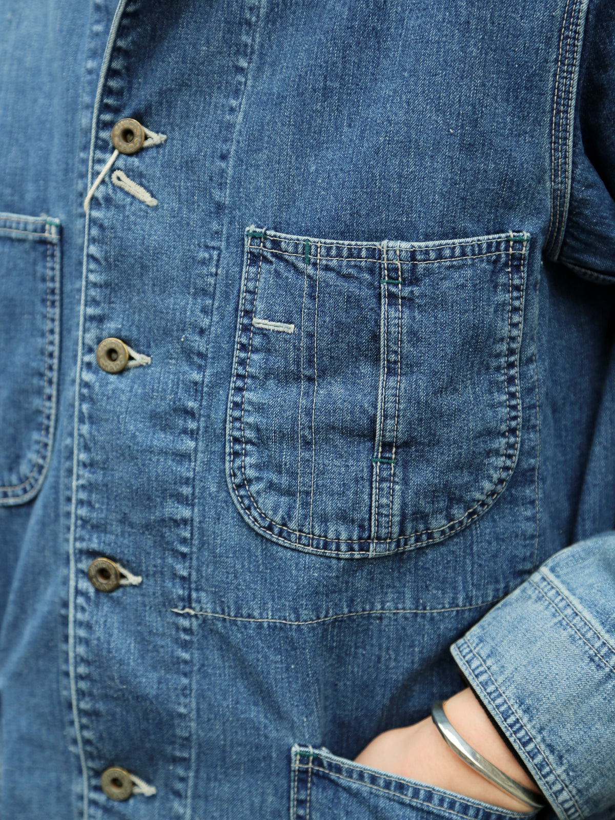 Omoto Denim 11.5oz Nep Denim Coverall  3 years wash  – Indigo (3618)