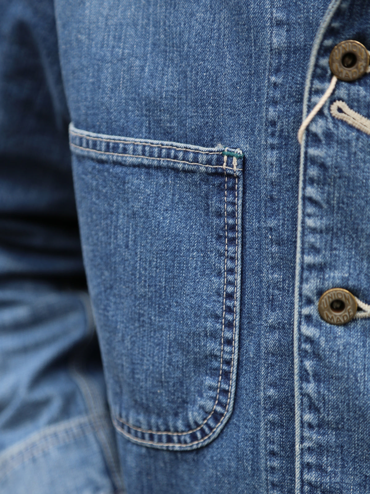 Omoto Denim 11.5oz Nep Denim Coverall  3 years wash  – Indigo (3618)