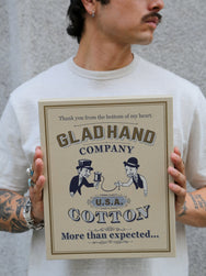 Gladhand Royal S/S T-shirt – Oatmeal (Gladhand R-01)