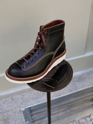 John Lofgren Donkey Puncher Horween Waxed Flesh – Dark Brown (LK-045)