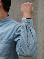 Omoto Denim 5oz Chambray Shirt – One Wash (5017)