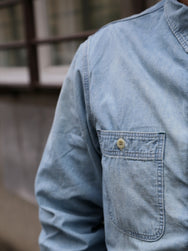 Omoto Denim 5oz Chambray Shirt – One Wash (5017)