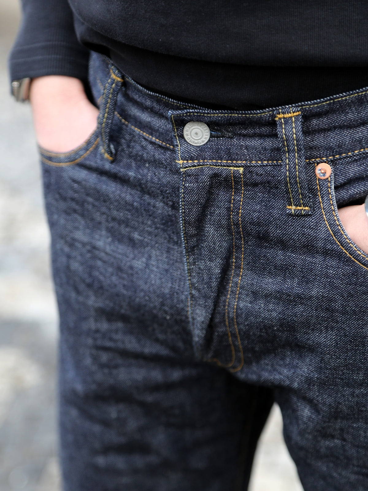 Omoto Denim 10oz Featherweight 10oz Selvedge Jeans – Indigo (0613Z)