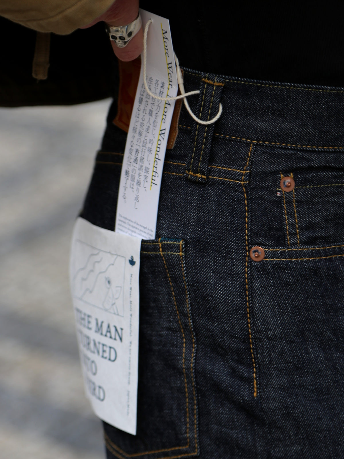 Omoto Denim 10oz Featherweight 10oz Selvedge Jeans – Indigo (0613Z)