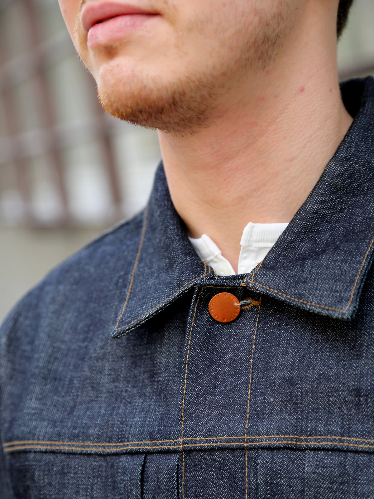Freenote Cloth RJ-3 14oz Broken Twill Denim Jacket – Indigo (M0004350-BKN)
