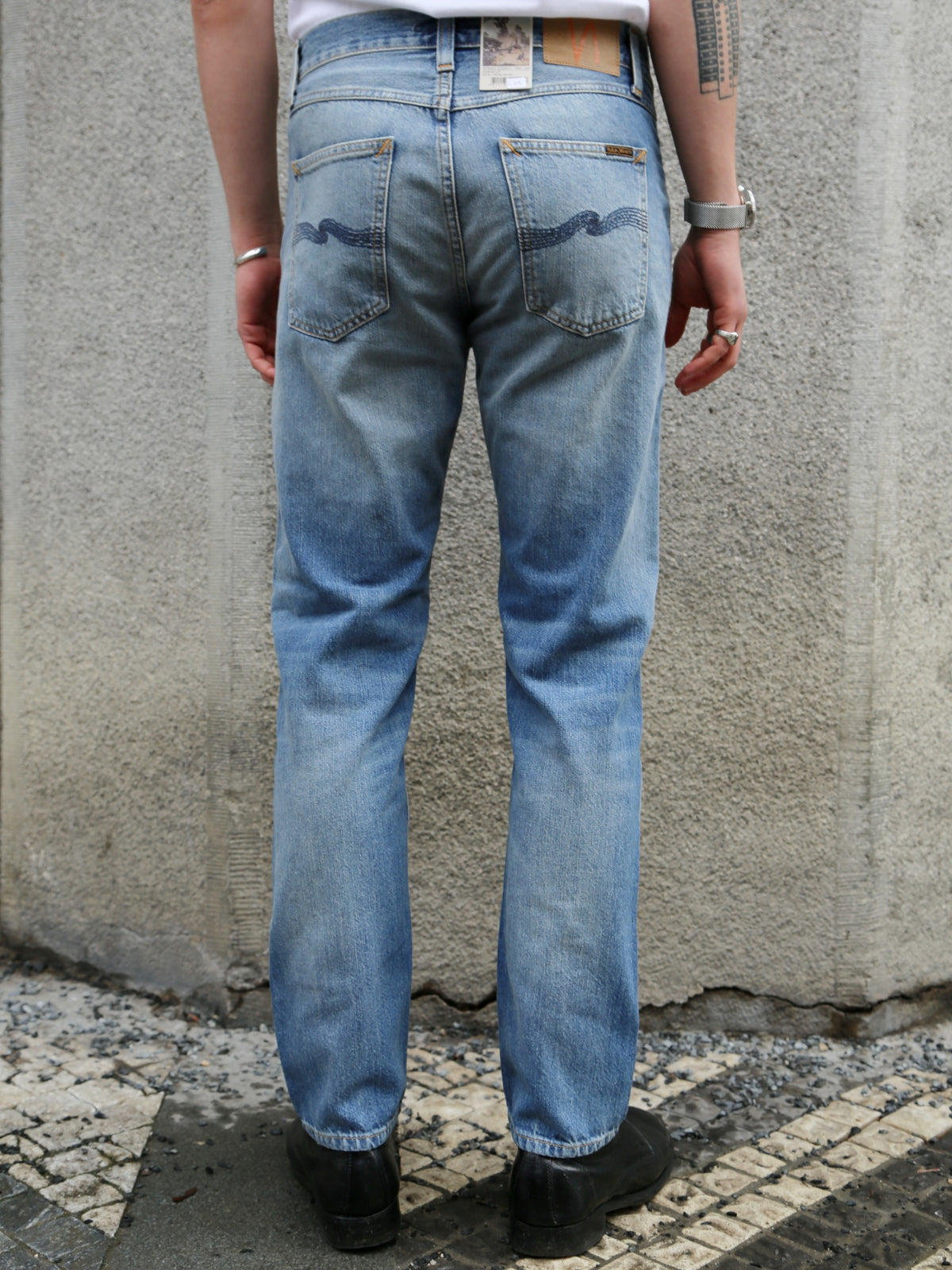 Nudie Jeans Steady Eddie II – Washed Up (115079)