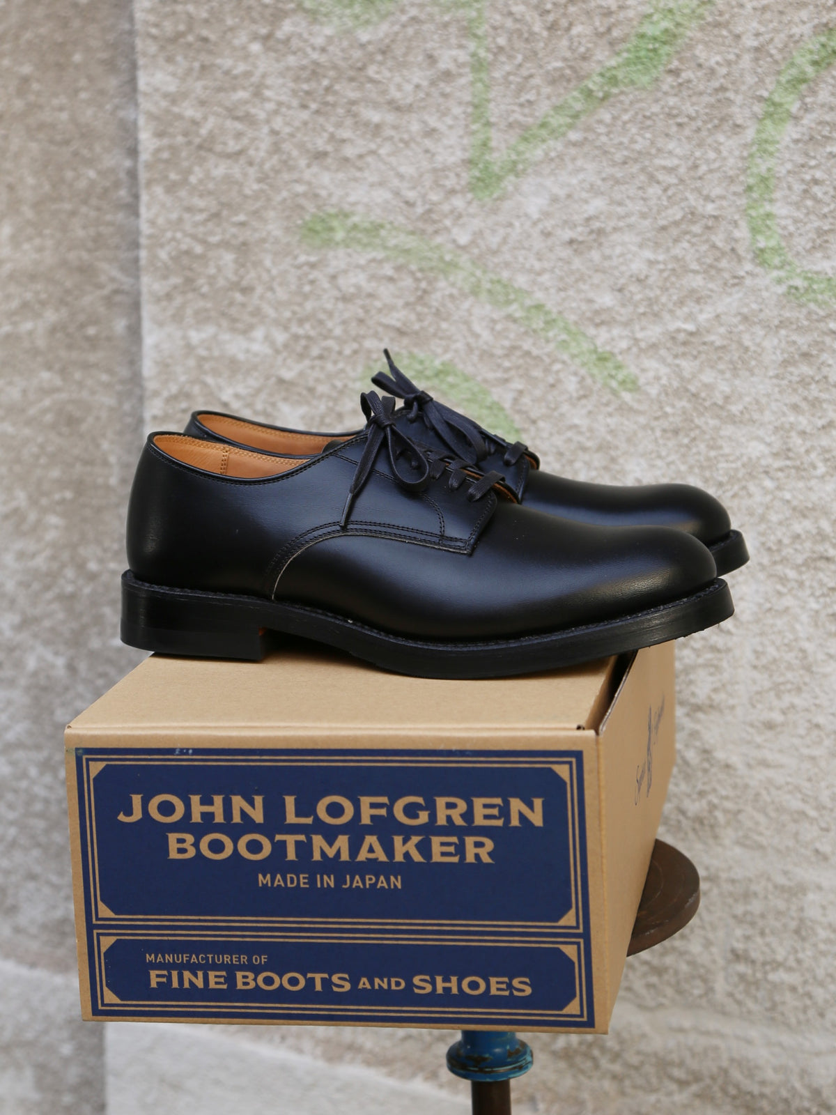 John Lofgren USN Low Quarter Shoes – Black (LK-029)