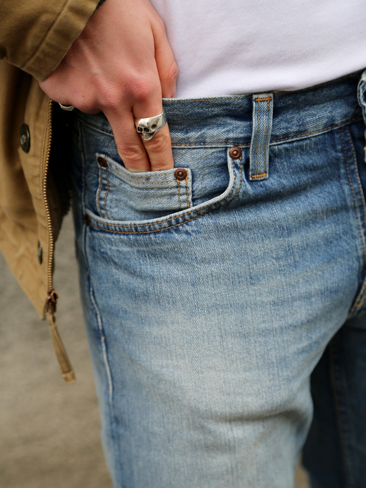 Nudie Jeans Steady Eddie II – Washed Up (115079)