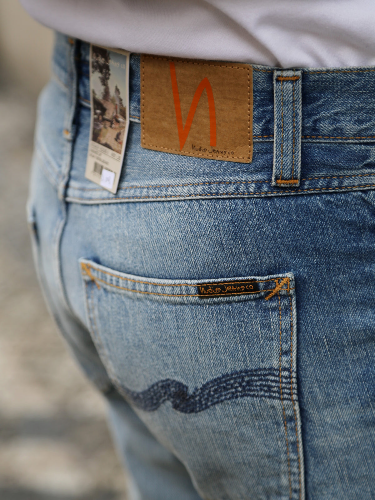 Nudie Jeans Steady Eddie II – Washed Up (115079)