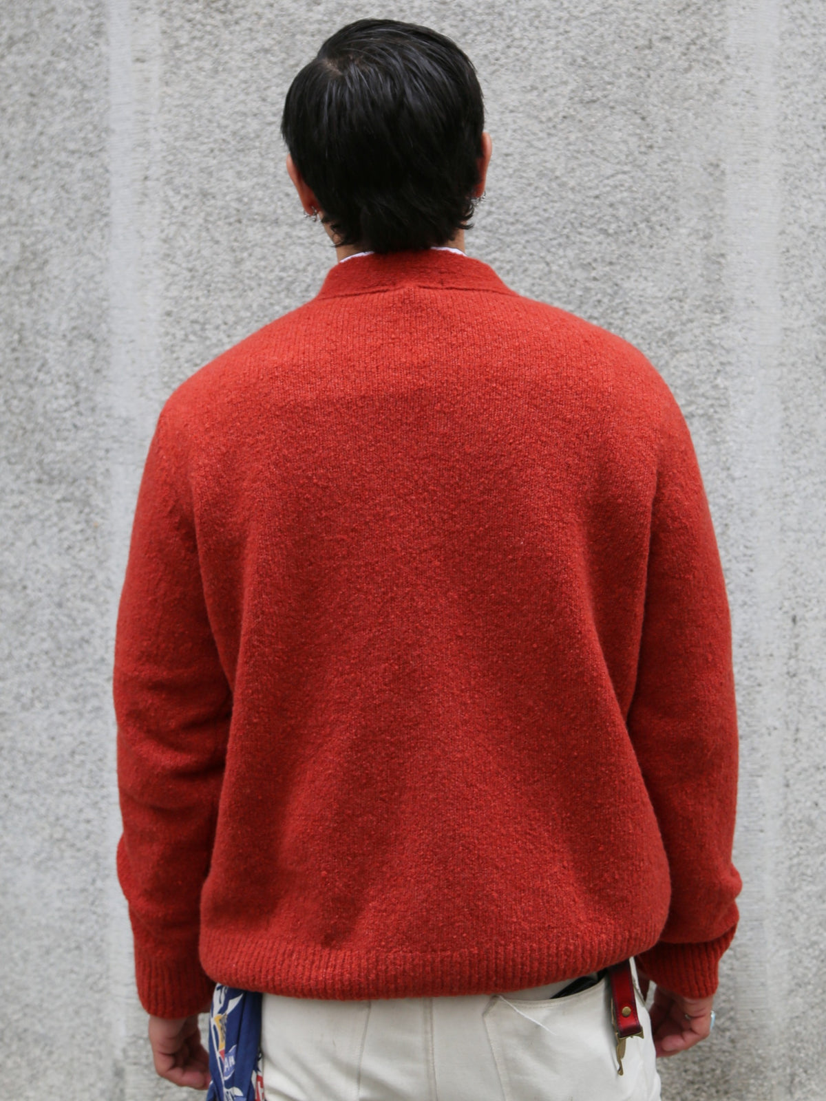 Hansen Garments Leander Classic Cardigan – Rust (30-08-8)