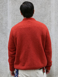 Hansen Garments Leander Classic Cardigan – Rust (30-08-8)