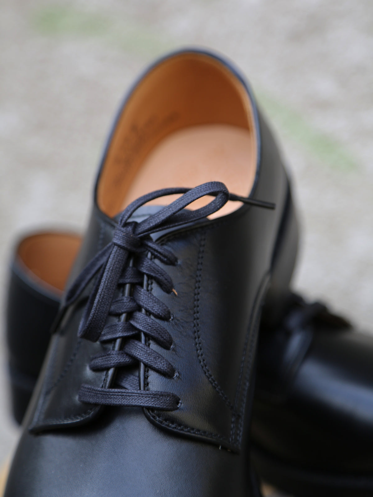 John Lofgren USN Low Quarter Shoes – Black (LK-029)